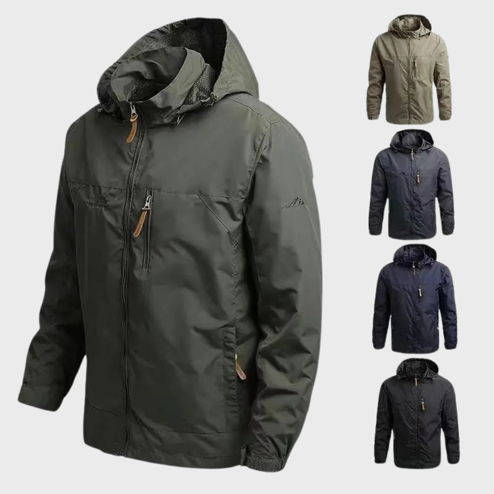 Hollister Rain Jacket | Henri Men's Waterproof Jacket