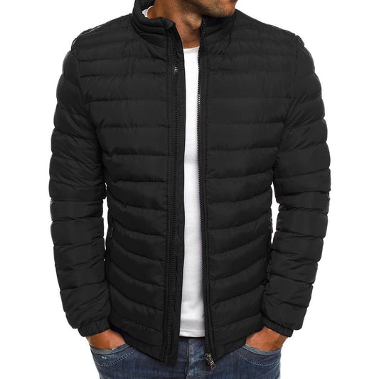 Kieran Puffer Jacket | Men's Autumn Lightweight Quilted Zip-Up Jacket