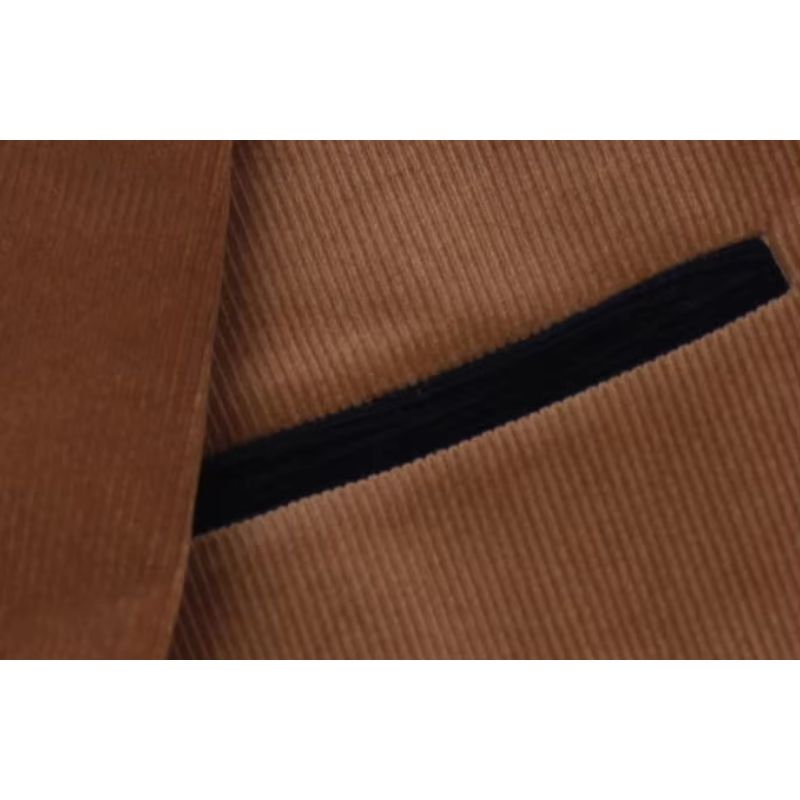 Iain Blazer | Men's Elegant Velvet Blazer with Notched Lapel