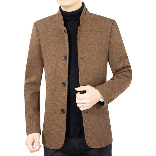 Iason Blazer | Men's Elegant Blazer with Stand-Up Collar