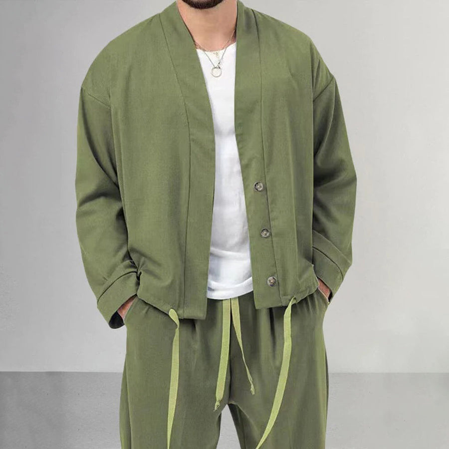 Ibai Men's Set | Bastiaan Casual & Soft Formal Outfit