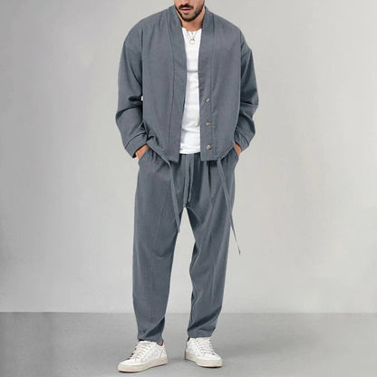 Ibai Men's Set | Bastiaan Casual & Soft Formal Outfit