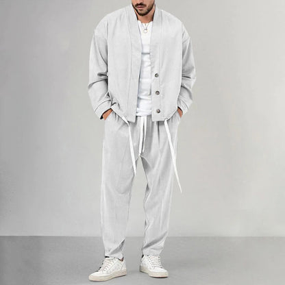 Ibai Men's Set | Bastiaan Casual & Soft Formal Outfit