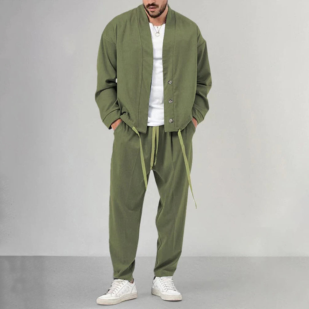 Ibai Men's Set | Bastiaan Casual & Soft Formal Outfit