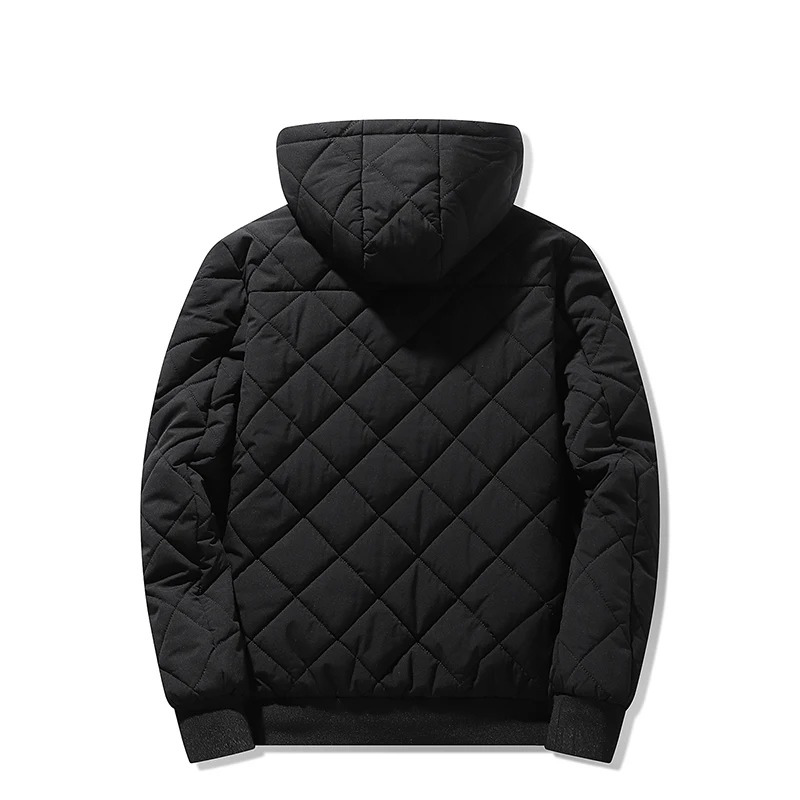 Idalion Puffer Jacket | Men's Casual Hooded Puffer Jacket
