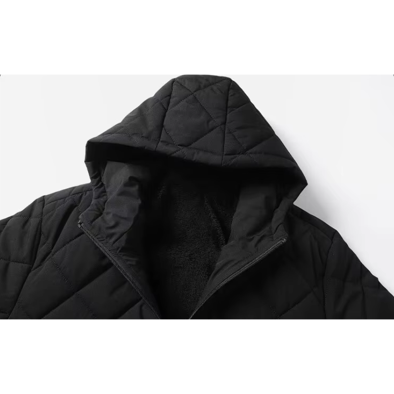 Idalion Puffer Jacket | Men's Casual Hooded Puffer Jacket