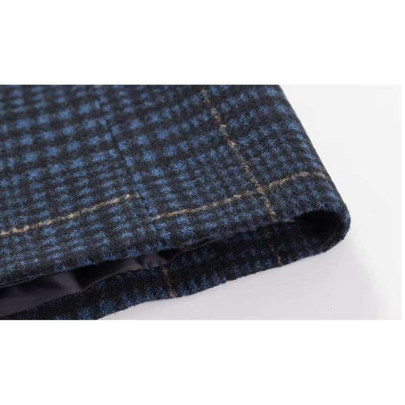 Idir Blazer | Men's Trendy Slim-Fit Checkered Blazer