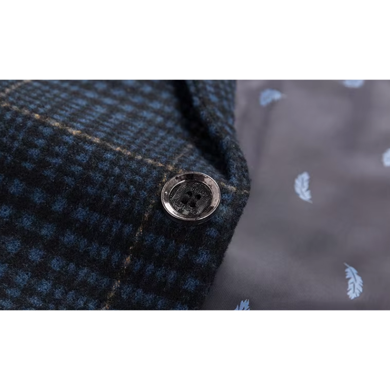 Idir Blazer | Men's Trendy Slim-Fit Checkered Blazer