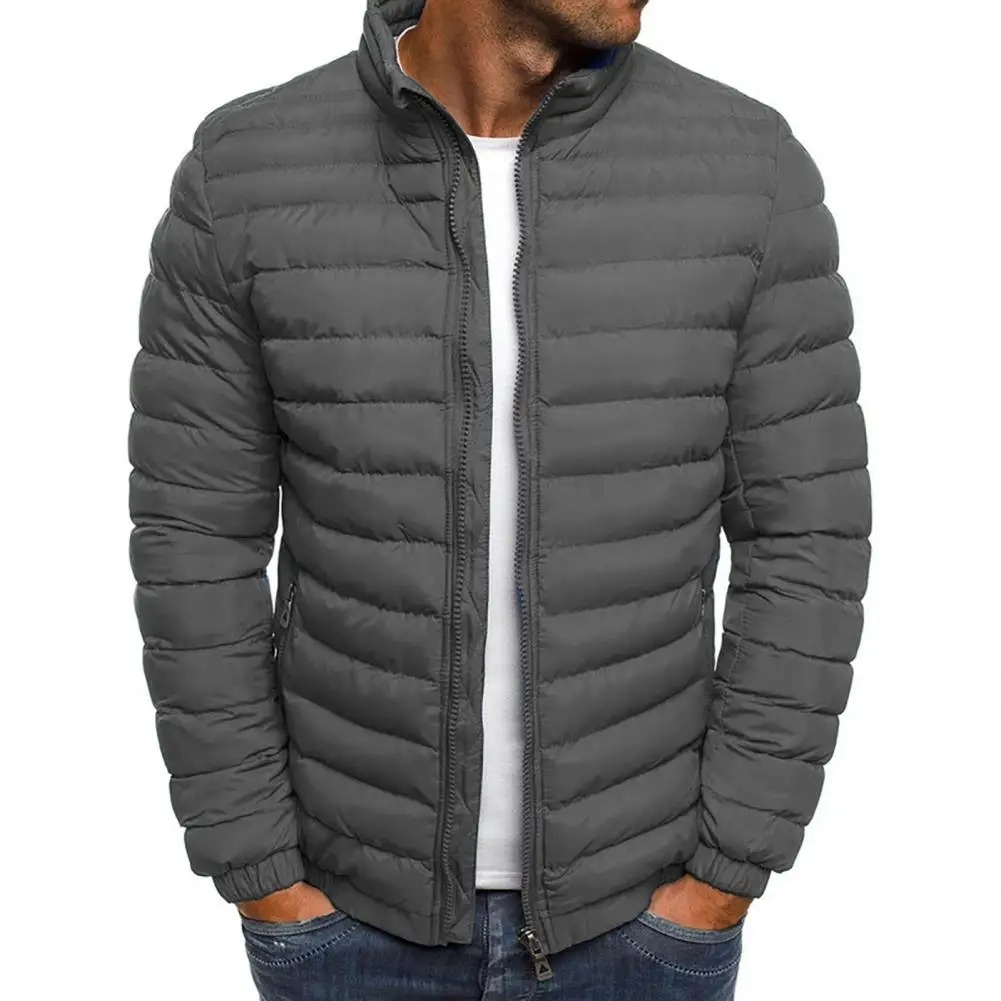 Idowu Puffer Jacket | Men's Packable Puffer Jacket with Stand-Up Collar