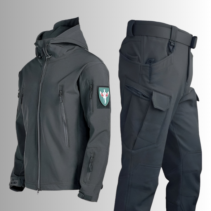 Ilon Winter Set | FrostArmor Waterproof Military-Style Jacket & Pants