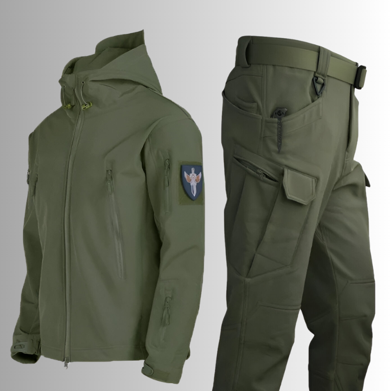 Ilon Winter Set | FrostArmor Waterproof Military-Style Jacket & Pants