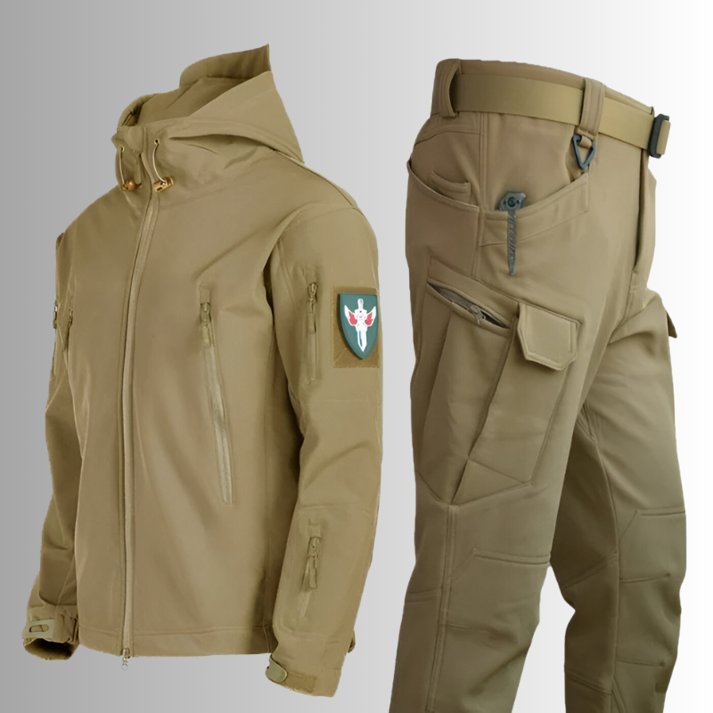 Ilon Winter Set | FrostArmor Waterproof Military-Style Jacket & Pants