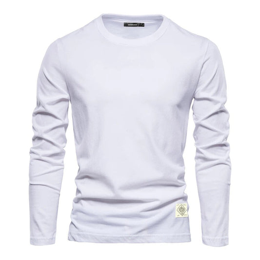 Kenan T-Shirt | Men's Autumn Long Sleeve Classic Crewneck Tee