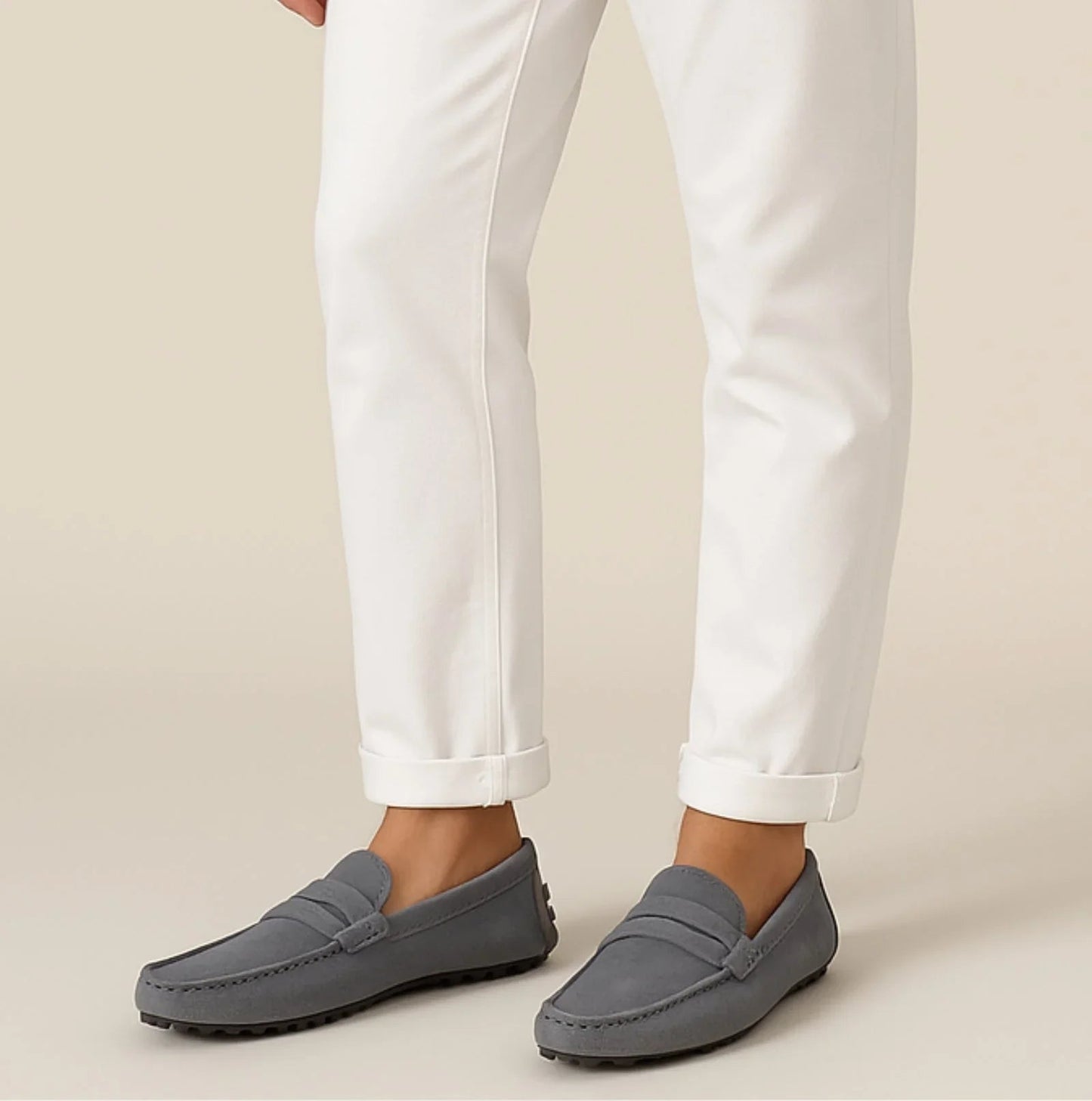 Kane Men’s Shoes | Suede Slip-On Loafers Autumn