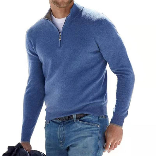 Jairus Half Zip Jumper| Men's Knit Jumper for Autumn