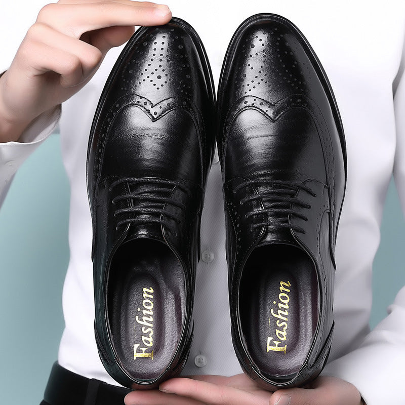 Keary Dress Shoes | Men's Formal Lace-Up Leather Shoes