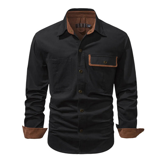 Kesteron Shirt | Men's  Long Sleeve Shirt for Autumn