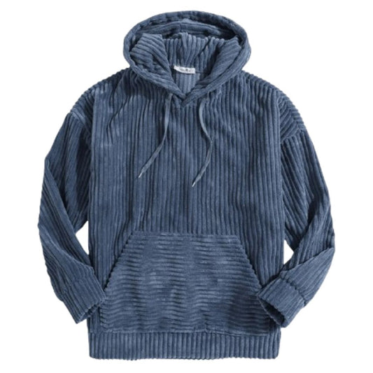 Leonard Men’s Hoodie | Corduroy Hoodie for Autumn