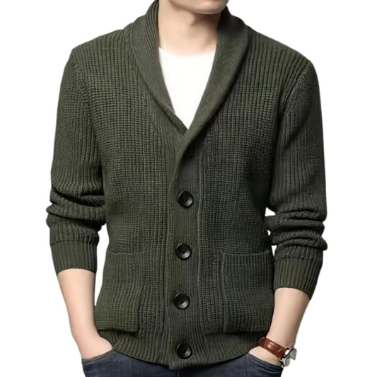 Garland Men’s Cardigan | Classic Knit with Modern Style
