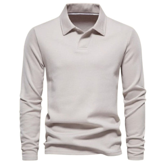 Keir Polo Shirt | Men's Autumn Long Sleeve Polo