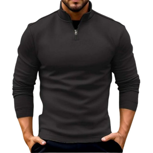 Kit Sweatshirt | Men's Autumn Quarter-Zip Mock Neck