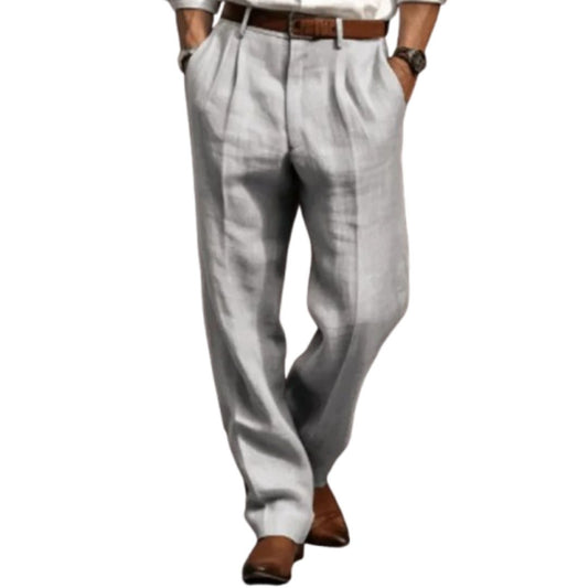 Janvier Men’s Trousers | Wide-Leg Chino Trousers for Autumn