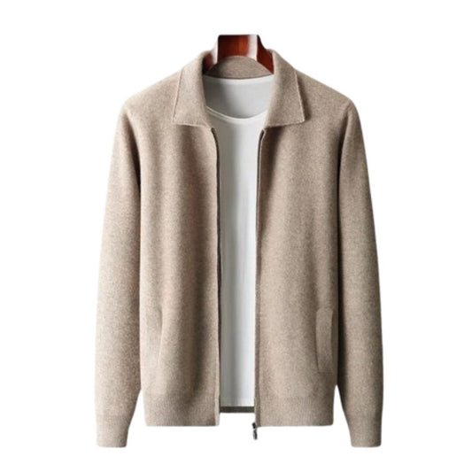 Faruq Wool Vest | Men's Pure Soft Knit Layer