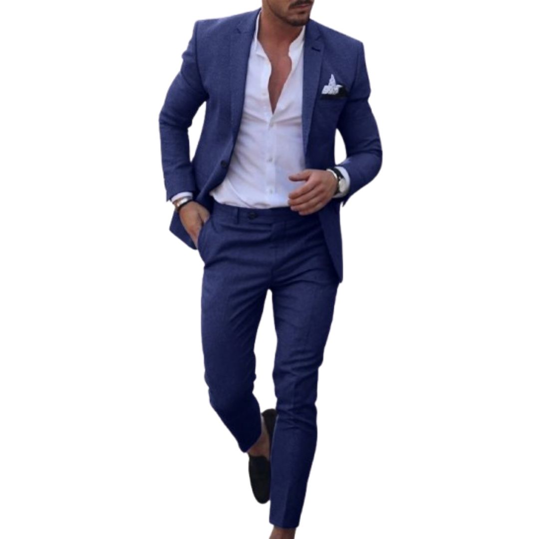 Fletcher Luxury 2-Piece Suit | Men's Elegant Tailored Fit - Lanvu London