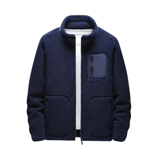 Kenrick Fleece Jacket | Men's Winter Zip-Up Sherpa Jacket