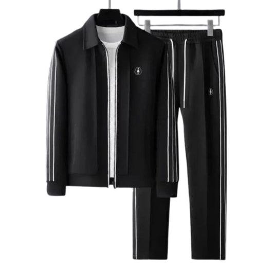 Jayant Men’s Set | Two-Piece Track Suit with Zip Jacket and Jogging Trousers for Autumn