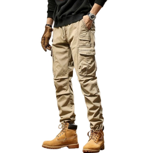 Jasim Men’s Trousers | Multi-Pocket Cargo Trousers for Autumn