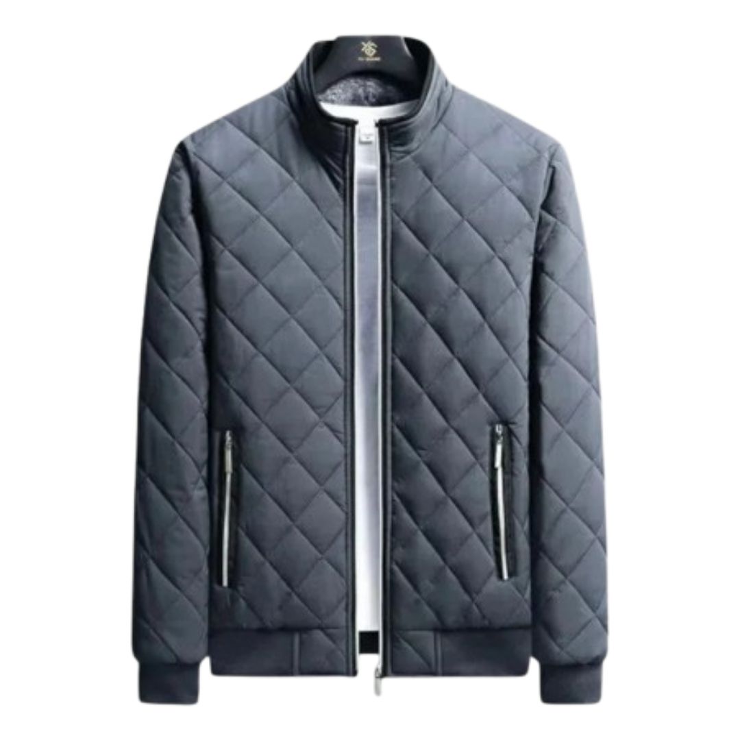 Karim Bomber Jacket | Men's Winter Fleece-Lined Street Style