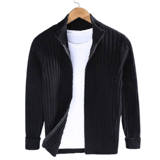 Lewin Men’s Cardigan | Shetland Wool Cardigan for Autumn
