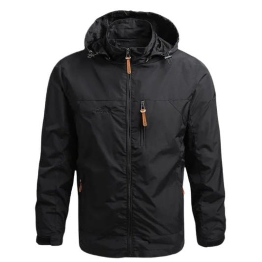 Jaxiel Men’s Jacket | Waterproof Nylon Jacket with Hood