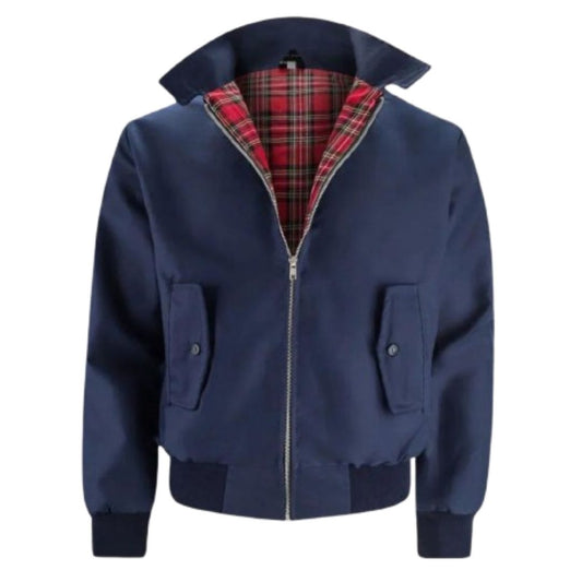 Jadon Men’s Jacket | Harrington Jacket with Zip Front