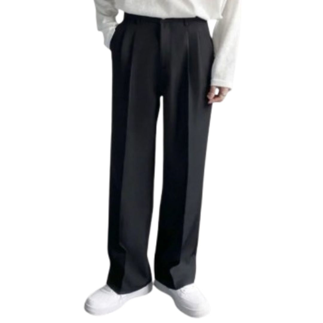 Faris Tailored Trousers | Men's London Slim-Fit