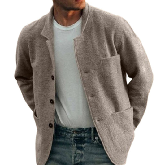 Edricson Wool Vest | Men's Stylish Button-Up Layer
