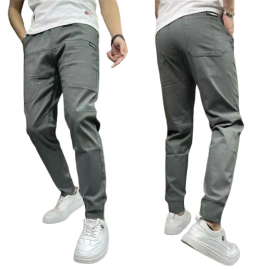 Elric Stretch Cargo Trousers | Men's Flexible Trousers - Lanvu London