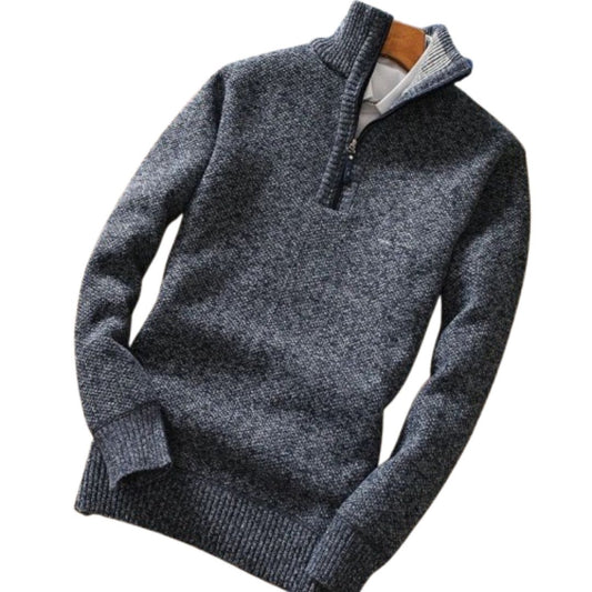 Liam Men’s Jumper | Sweater High Collar for Autumn