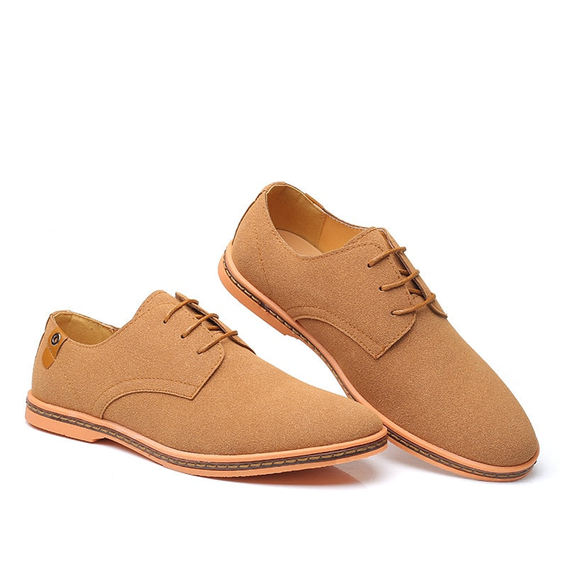 Kajetan Oxford Shoes | Men's Autumn Suede Lace-Up Shoes