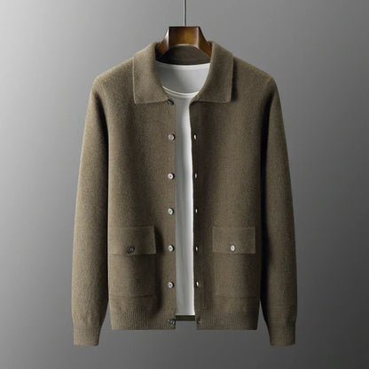 Jamar Button-Up Cardigan | Soft Knit Cardigan for Autumn