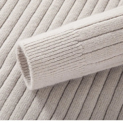 Jackson Men’s Jumper | Cashmere Half-Zip Jumper with High Collar for Autumn