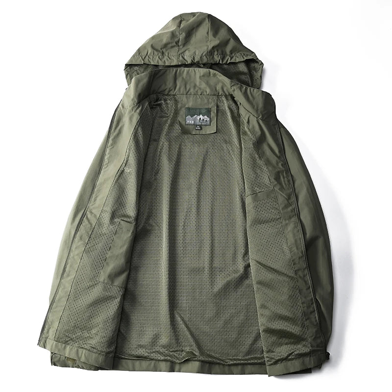 Kevan Jacket | Men's Autumn Waterproof  Zip-Up Jacket