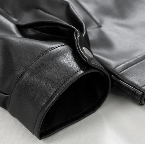 Kanoa Leather Jacket | Men's Autumn Oversized Jacket
