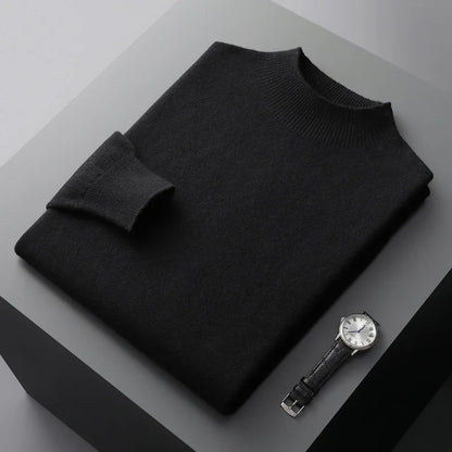 Jamari Crewneck Cardigan | Merino Wool Knit for Winter