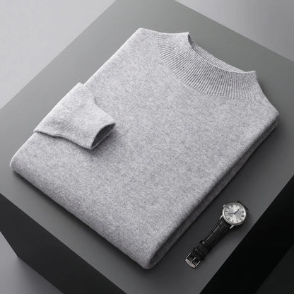 Jamari Crewneck Cardigan | Merino Wool Knit for Winter