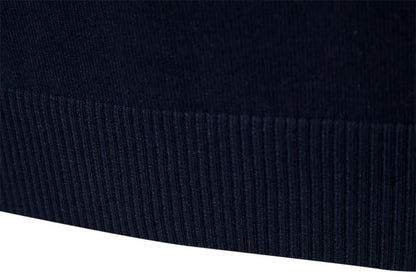 Jacob Men’s Jumper | Quarter-Zip Jumper with High Collar and Long Sleeves for Autumn