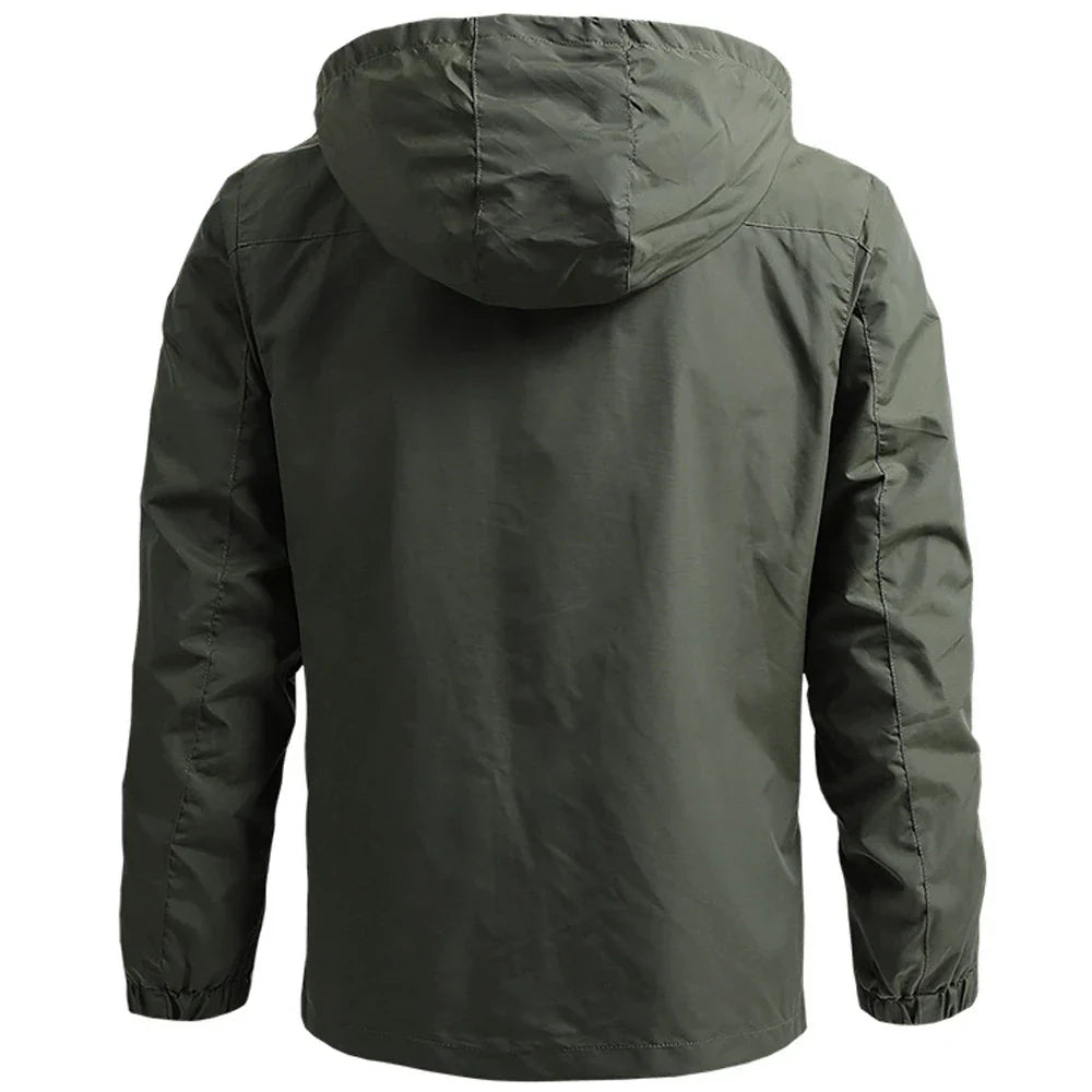 Kevan Jacket | Men's Autumn Waterproof  Zip-Up Jacket