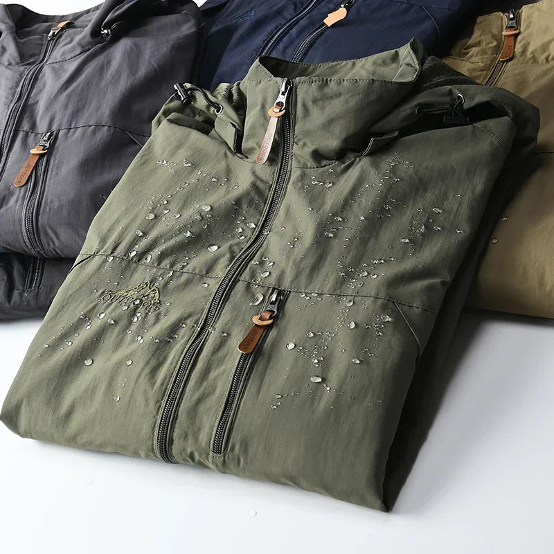 Kevan Jacket | Men's Autumn Waterproof  Zip-Up Jacket
