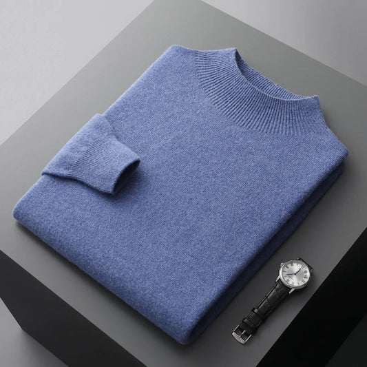 Jamari Crewneck Cardigan | Merino Wool Knit for Winter